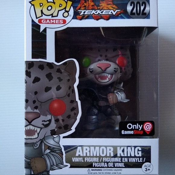 Funko Pop! Tekken - Armor King - Édition Limitée GameStop 2017 - Figurine Vinyle - Exclusive